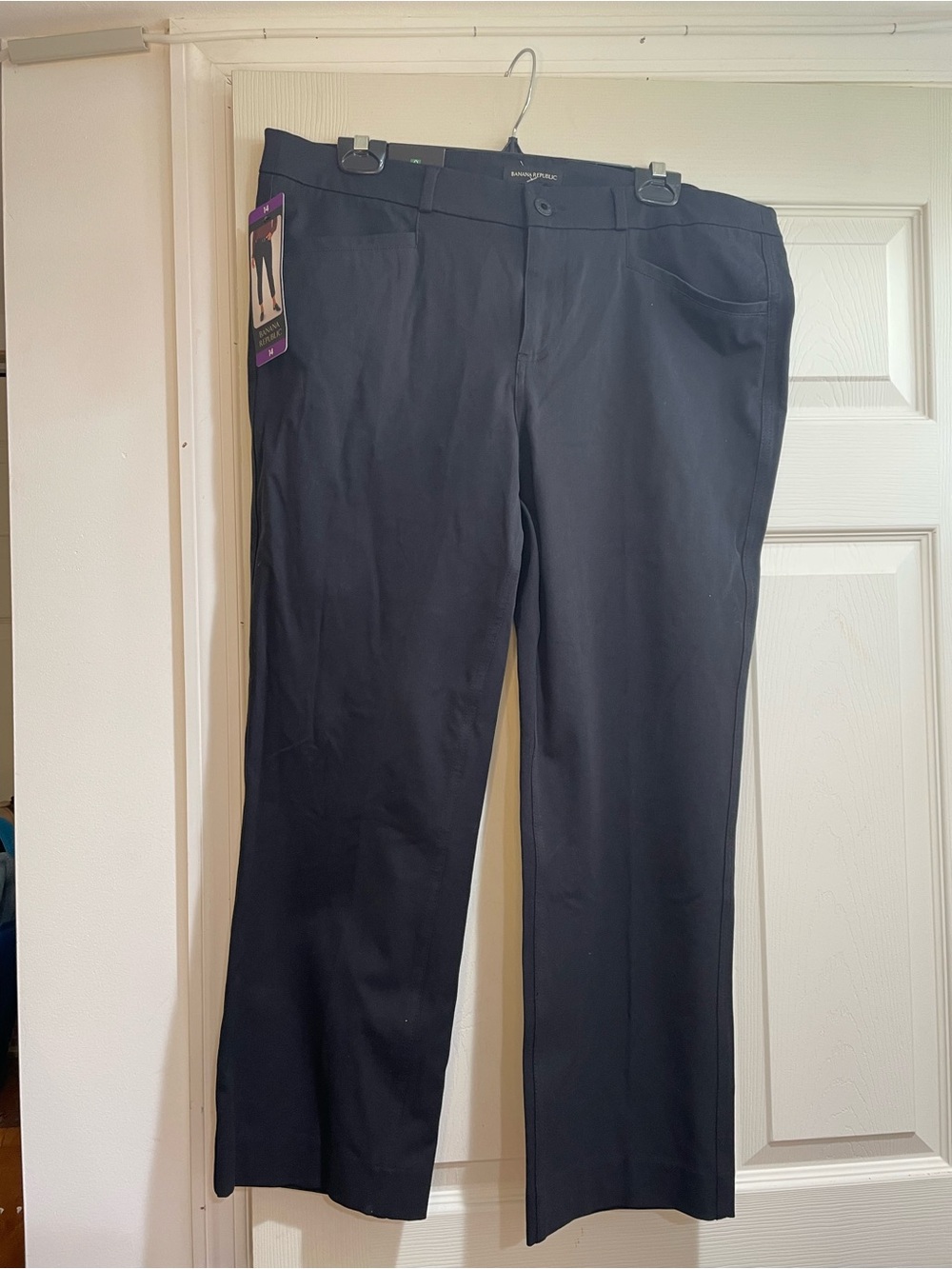 Slim Straight Cropped Pant